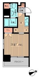 コンフォリア浅草駒形 202 間取り図