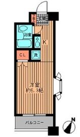 プライムアーバン勝どき 1001 間取り図