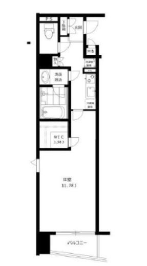 アンジェラ神宮前 501 間取り図
