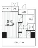 HF南麻布レジデンス 806 間取り図