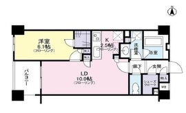 クレアホームズ新宿百人町 4階 間取り図