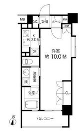 リリエンベルグ目白壱番館 1102 間取り図