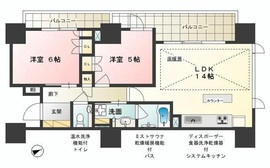 グランスイート白金高輪 4階 間取り図