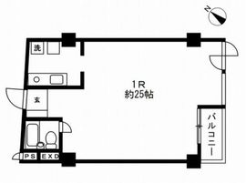 アーバンパーク代官山1 208 間取り図