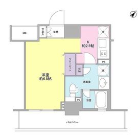 スタイリオ中延駅前 702 間取り図