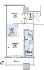 レジディアタワー上池袋 タワー棟 1507 間取り図