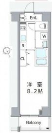 クレヴィスタ門前仲町グラン 7階 間取り図