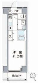 クレヴィスタ門前仲町グラン 9階 間取り図