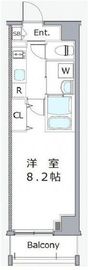 クレヴィスタ門前仲町グラン 9階 間取り図
