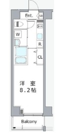 クレヴィスタ門前仲町グラン 5階 間取り図