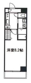 クレヴィスタ門前仲町グラン 7階 間取り図