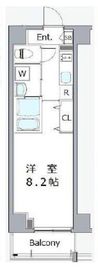 クレヴィスタ門前仲町グラン 9階 間取り図