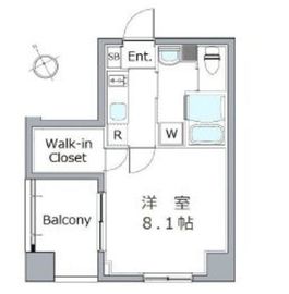 クレヴィスタ門前仲町グラン 4階 間取り図