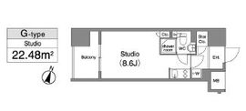 プライマル笹塚 101 間取り図