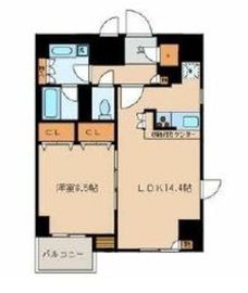 ナーベルお茶の水 1205 間取り図