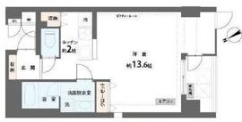 ユニテE 802 間取り図