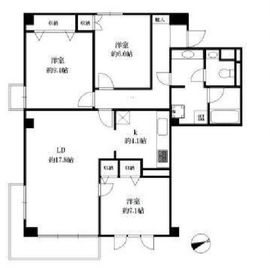 ウィスタリア元麻布 5階 間取り図