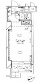 ウィスタリア元麻布 1階 間取り図