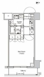 プラウドフラット外神田 403 間取り図