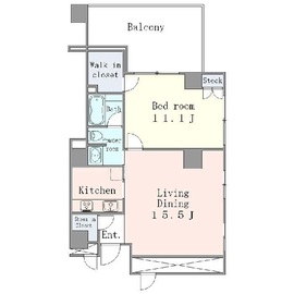 フォレストタウン参宮橋 307 間取り図