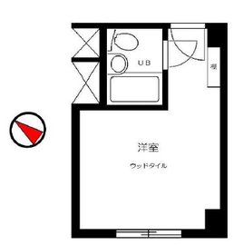 赤坂レジデンシャルホテル 5階 間取り図