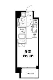 スパシエソリデ三軒茶屋 3階 間取り図