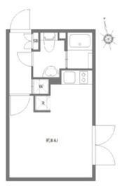 アレーロ西早稲田 305 間取り図