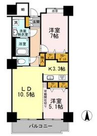 品川シーサイドビュータワー1 2511 間取り図