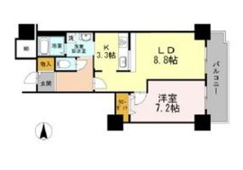 品川シーサイドビュータワー1 906 間取り図