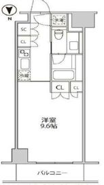 コンパートメント東京中央 2階 間取り図
