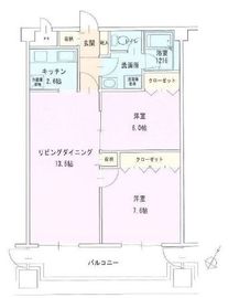 RBM東八重洲レジデンス 1107 間取り図