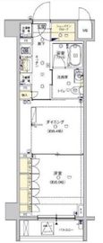 フィース水天宮前 6階 間取り図