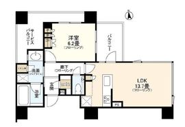 シャリエ神宮外苑 3階 間取り図