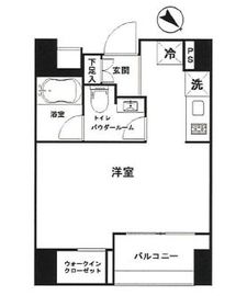 パークリュクス銀座mono 10階 間取り図