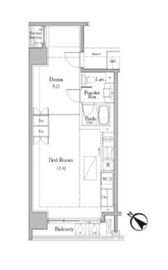 ロジェ二番町 206 間取り図