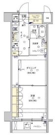 フィース水天宮前 4階 間取り図