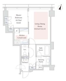 ラ・トゥール青葉台 3102 間取り図