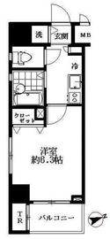 ラ・ピアッツァ麻布十番 3階 間取り図