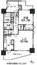 リビオ北品川 11階 間取り図