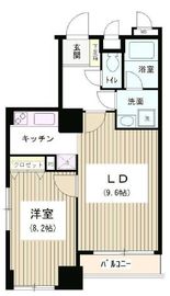 アクアコート 705 間取り図