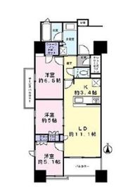 リビオ清澄白河 9階 間取り図