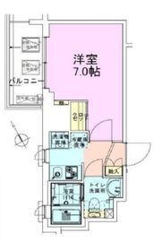 門前仲町レジデンス参番館 909 間取り図