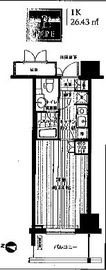 MFPRコート木場公園 1010 間取り図