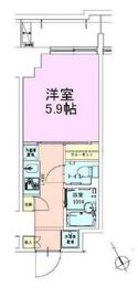 門前仲町レジデンス壱番館 1204 間取り図