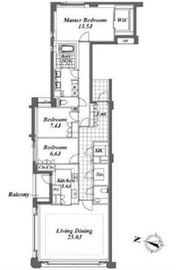 プライムメゾン御殿山 2F4 間取り図