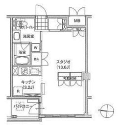 ブリリアイスト東雲キャナルコート 440 間取り図