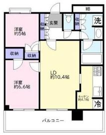 アーバンドックパークシティ豊洲タワー 41階 間取り図