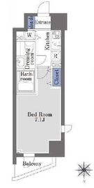 ドゥーエ学芸大学2 703 間取り図