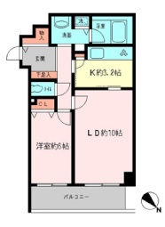 コロネード市ヶ谷 519 間取り図
