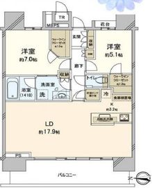 THE TOYOSU TOWER 40階 間取り図